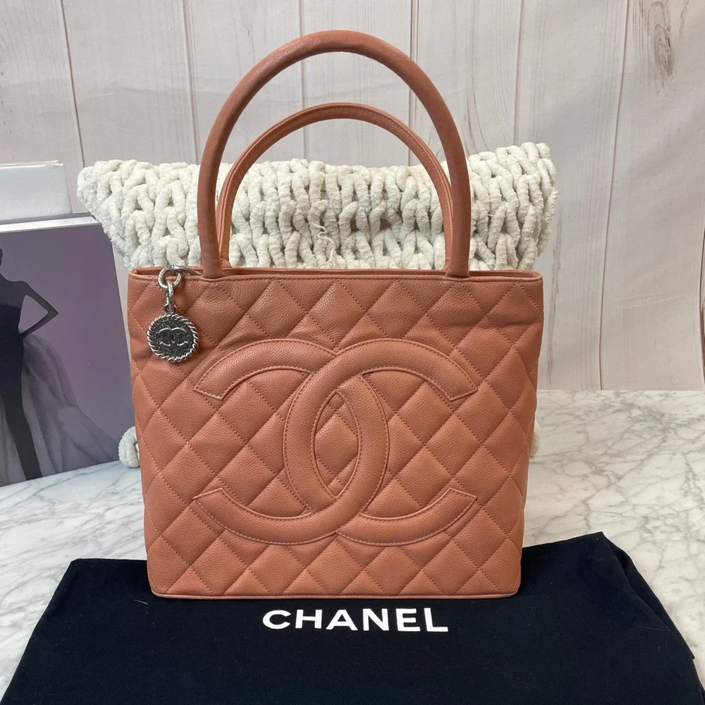Chanel Medallion Zip Tote